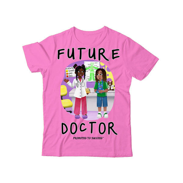Toddler Girls “Future Doctor” T-shirt